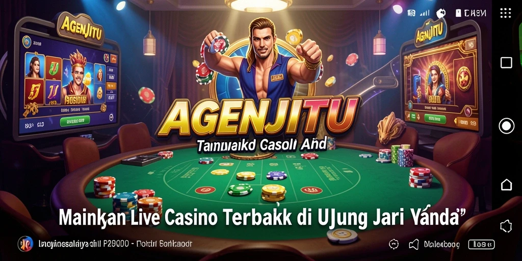 Tampilan gameplay menarik di AGENJITU Live Casino.