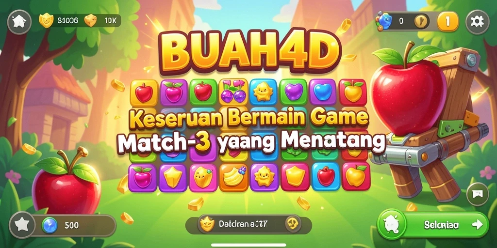 Tampilan menarik dari gameplay BUAH4D yang penuh warna.