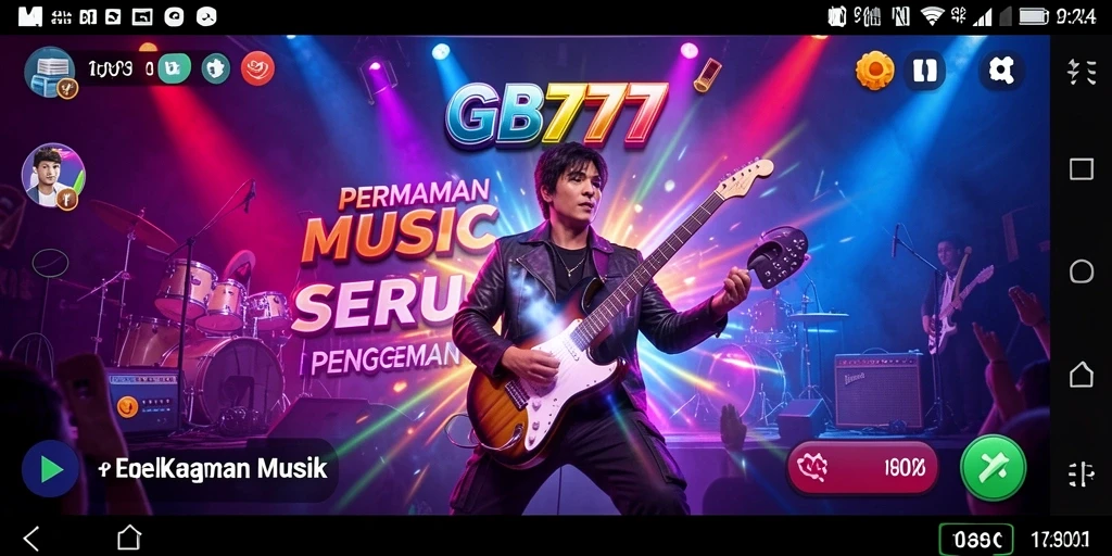 Tampilan gameplay GB777 yang seru dan penuh warna.