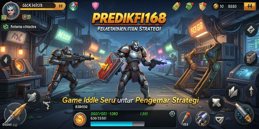Tampilan gameplay PREDIKSI168 dengan aktivitas Idle yang menarik.