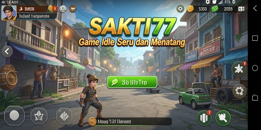 Gameplay SAKTI77 menampilkan pengelolaan sumber daya yang seru.