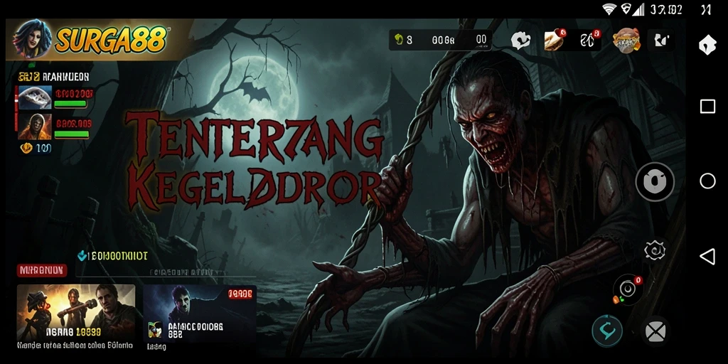 Gameplay mencekam di SURGA88 dengan atmosfer Horror yang menakutkan.