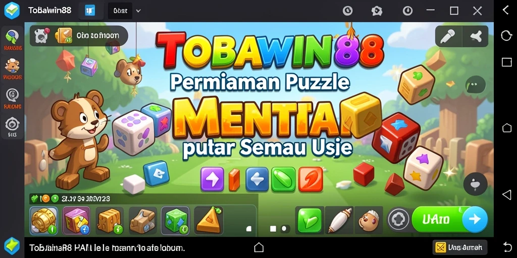 Gambaran gameplay TOBAWIN88 yang menantang dan seru.